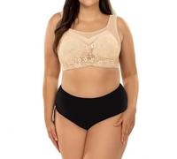 Set letto scrivania armadio bambino ragazzo donna pizzo carro top bra top bra with large breasts and small breasts up anti sag retraction Bra Body Naissance France, beige, XXL