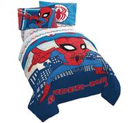 Set letto singolo Jay Franco Marvel Super Hero Adventures Go Spidey, 4 pezzi - Include piumone reversibile e set di lenzuola. Caratteristiche del