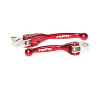 Set leva flessibile forgiata RFX Race (rosso)