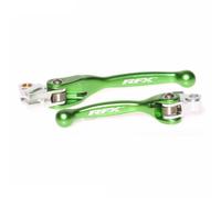 Set leva flessibile forgiata RFX Race (verde) - KXF450 per KAWASAKI