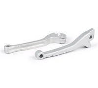 Set leva freno + leve frizione BGM CNC freno a disco Grimeca argento per Vespa