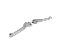 Set leva freno + leve frizione BGM CNC freno a tamburo in acciaio grigio