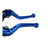 Set Leve Freno e Frizione CNC Regolabile per Moto Piaggio Fly 125 4T, Liberty 50, Nrg - Potenza (Color: Blu)