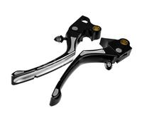 Set leve freno e frizione per moto Adatto per Harley Touring Road King Street Glide Softail Adatto per Sportster 883 1200 XL Dyna Regolatore Leva Frizione Freno pompa freno leva(B Brake Lever)