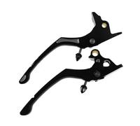 Set leve freno e frizione per moto Adatto per Harley Touring Road King Street Glide Softail Adatto per Sportster 883 1200 XL Dyna Regolatore Leva Frizione Freno pompa freno leva(G Brake Lever)