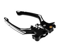 Set leve freno e frizione per moto Adatto per Harley Touring Road King Street Glide Softail Adatto per Sportster 883 1200 XL Dyna Regolatore Leva Frizione Freno pompa freno leva(D Brake Lever)