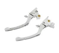 Set leve freno e frizione per moto Adatto per Harley Touring Road King Street Glide Softail Adatto per Sportster 883 1200 XL Dyna Regolatore Leva Frizione Freno pompa freno leva(H Brake Lever)