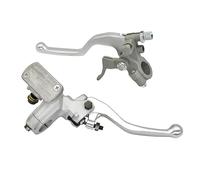 Set leve freno e frizione per moto Adatto per Honda CRF250R CRF450R CRF250X CRF450X CR125R CR250R 2004-2020 Leva del cilindro principale della frizione del freno pompa freno leva(Left and Right)
