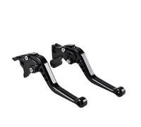 Set leve freno e frizione per moto Adatto per Kawasaki 650R ER6F ER6N Adatto per VERSYS 650 ZX-6 Z750S KLE500 KLE 500 Z750S ER-5 W800 CAFE/SE Leva freno frizione pompa freno leva(All black Short)