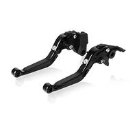 Set Leve Freno e Frizione Regolabile Pieghevoli Per Vulcan S 650 2015-2020 Nero