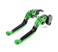 Set Leve Freno e Frizione Regolabile Pieghevoli Per Vulcan S 650 2015-2020 Verde