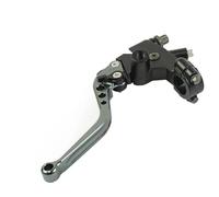 Set Leve Freno Frizione Moto 22" Mm Leva 7/8" Moto Leva Sinistra Cavo Frizione Linea 22 Mm(Grey Longer)