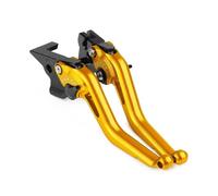 Set leve frizione freno Moto CNC Maniglie Regolabili Leva Frizione Freno Corta Per TUONO V4 1100/RR RSV4 1000 R/RR/RF Per RSV 1000 4V R RS 660(Blanc)