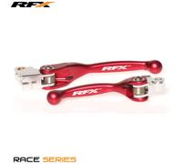 Set leve RFX Race pieghevole forgiato rosso YZ / YZF dal 2010