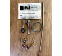 Set leve Shimano NIB SIS SL-A400 Blaze One Silver, 7 velocità