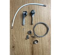 Set Leve Shimano Retro Nuovo con scatola Exage 400EX SIS SL-A400 Blaze One Si...