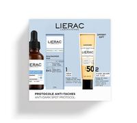Set Lierac: Protocollo, Anti-Macchie, Siero, Per Viso, 30 ml + Sunissime The Sun Vellutato, Fluido, Per Viso, SPF50+, 25 ml