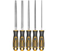 SET LIME RASPE IN ACCIAIO PER FERRO E METALLI 5 PZ DA 310MM PROFESSIONALI