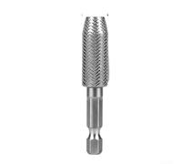 Set Lime Rotative Acciaio, Gambo 1/4", per Smerigliatura Metallo(D) | Per Incisione Dettagliata, Efficiente Rimozione Materiale, per ideale Artigiani, Acciaio , Gambo 6.35mm