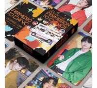 Set limitato di 55 pezzi di album capsule 2025 FESTA Vol.1 con stampa HD a colori, collezione di fotocard dei membri RM, Jin, J-Hope, Jimin, V, carte collezionabili, fotocards dell'album live Permissi