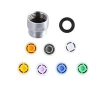 Set limitatore di flussi per doccia, riduttore, adattatore per risparmio idrico, G1/2, filtro per rubinetto a risparmio idrico, in ABS