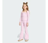 ADIDAS ORIGINALS Set 'LONGSLEEVE LEGGINGS SET WINTERIZED' rosa Bambini - Bimba - Bambina (taglie 92-140) - Abbigliamento - Completi e tute ADIDAS ORIGINALS 104