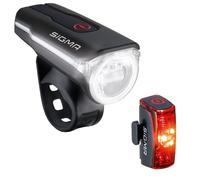 Sigma Sport - Aura 60 Set w/ Infinity - Set fanali bicicletta nero