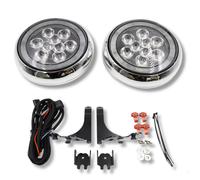 Set Luci Anteriori Spot Mini One Cooper R50 R52 R53 LED DRL 01-0 Chrome