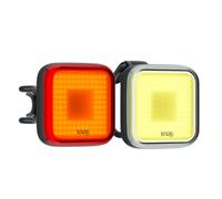Knog Blinder Square Black Front 200 lm / Rear 100 lm Square Luci bicicletta