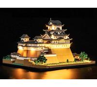 Set Luci Compatibile con Le-Go Building 21060 Castello Himeji, Kit Luci LED per Creator 21060 (Blocco Modello Non Incluso) A