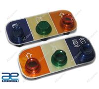 Set Luci Cruscotto & Decal Indicatore Pannello Per Mahindra Jeeps @US