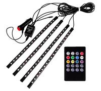Set Luci Decorative Per Auto A Striscia RGB D'Atmosfera