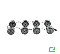 HELLA 2PT 177 696-771 LED-Kit luce guida diurna, LEDayFlex, 24/12V, rotondo, Montaggio, interno, colore diffusore luce cristallino, Cavo 120mm, Frontale d. veicolo, Serie / Kit