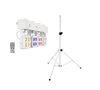 Set Luci EUROLITE LED KLS-180 RGBW con Supporto Cassa OMNITRONIC Bianco