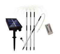 set luci led solari IP65 da giardino per natale effetto firework con telecomando [EEK: A+++]