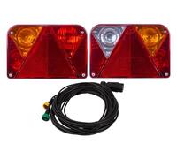 Set luci: luci posteriori DOBPLAST + cablaggio MANTES 7m 7 PIN
