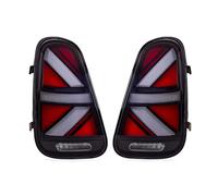 Set Luci Posteriori LED Union Jack Per Mini One Cooper R50 R52 R53 01-07 Rosso