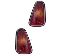 Set luci posteriori per fanali posteriori destro e sinistro per modello Cooper/One Cabrio (R50/52/53) anno di costruzione: 06/2001-07/2004 in plastica senza portalampada