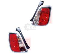 Set Luci Posteriori per Fiat 500 Anno Fab. 09/07- >> Senza Vettore Lampada Rit