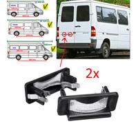 Set luci targa porta posteriore Mercedes Sprinter 95-06 VW LT 96-06