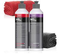 Set Lucidante Abrasivo, Micro Cut Fine 250 ml + 2 Panni in Microfibra 40x40 cm 550 GSM