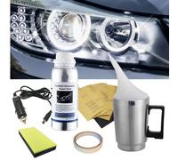 Set lucidatura fari Rinnovatore fari automatici Restauro della luce Auto pulita 300ml Faretti lucidi Kit di ristrutturazione fari