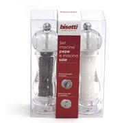 Set macina sale e pepe Bisetti Capri acrilico 16,5 cm
