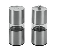 SET MACINA SALE E PEPE INOX ACRILICO - METALTEX