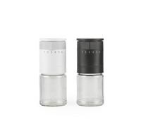 Set Macinasale e Pepe Salter Easy Grind - Design Antigoccia, 6 Livelli di Macinatura Regolabili, Meccanismo in Ceramica a Rotazione, Corpo in Acrilico Trasparente, Garanzia di 5 Anni