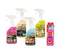 2x MA-FRA 3in1 TRATTAMENTO PELLE lucida rinnova deterge protegge INTERNI AUTO