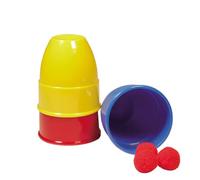 Set Magia 3 Bicchieri e Palline Trucco Prestigio Close Up Maghi