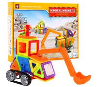 Set Magico di Costruzioni Magnetiche per Bambini 3+ - Costruzioni 78 pezzi