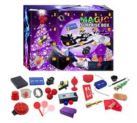 Set magico per bambini di Natale Scatola cieca con trucchi giocattoli fantastici trucchi magici oggetti di scena per bambini giocattoli magici adatti per età 6