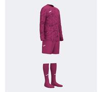Set maglia, pantaloncini e calzettoni calcio da portiere per bambini Joma Zamora IX Rouge 11/12 anni
